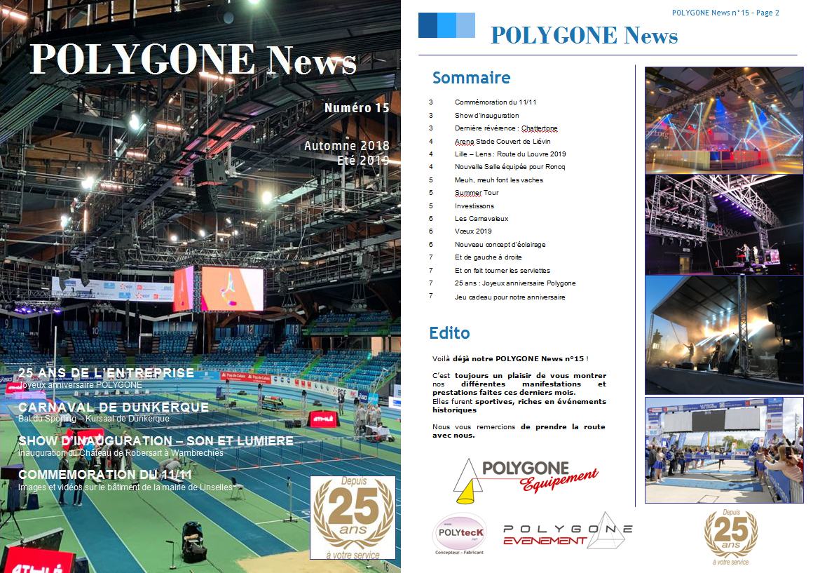 POLYGONE News 15